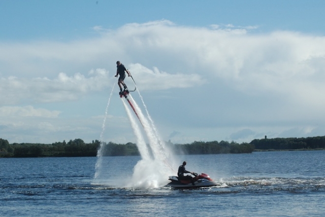  Flyboard em Valle de Bravo 